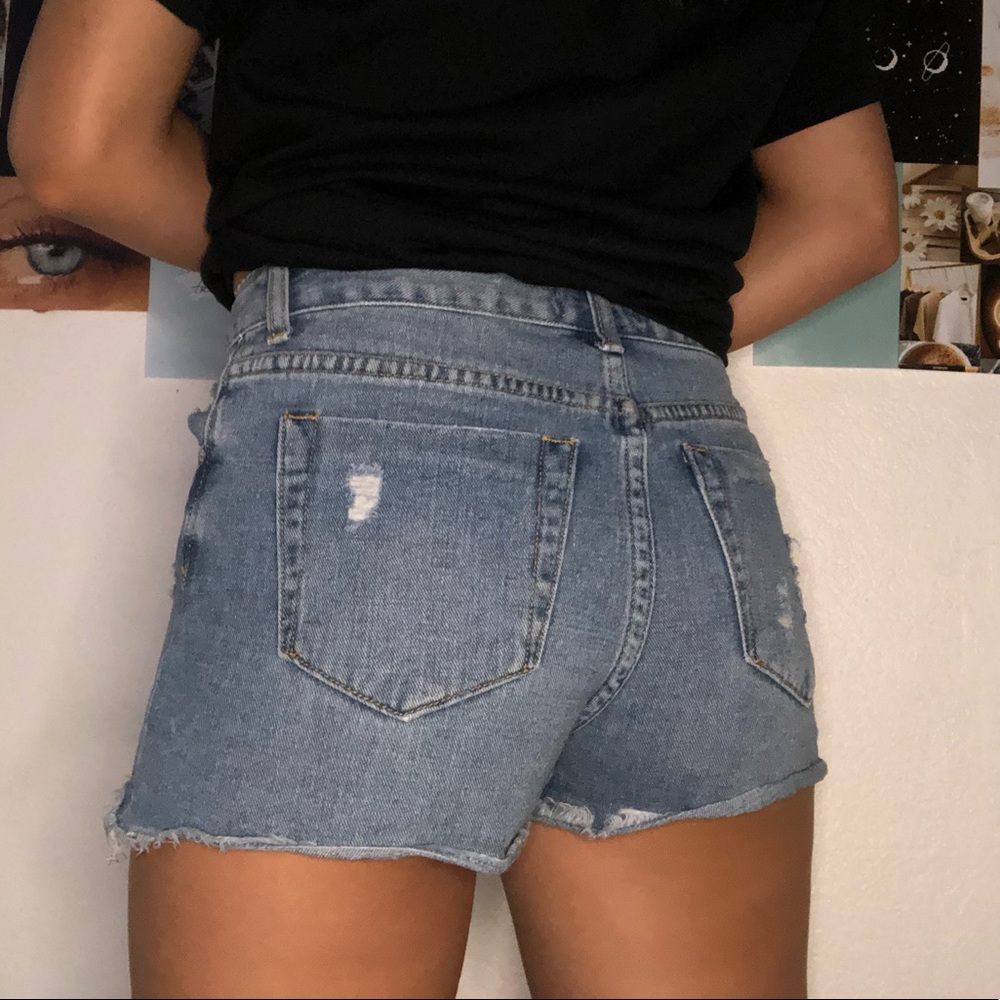 Jean shorts